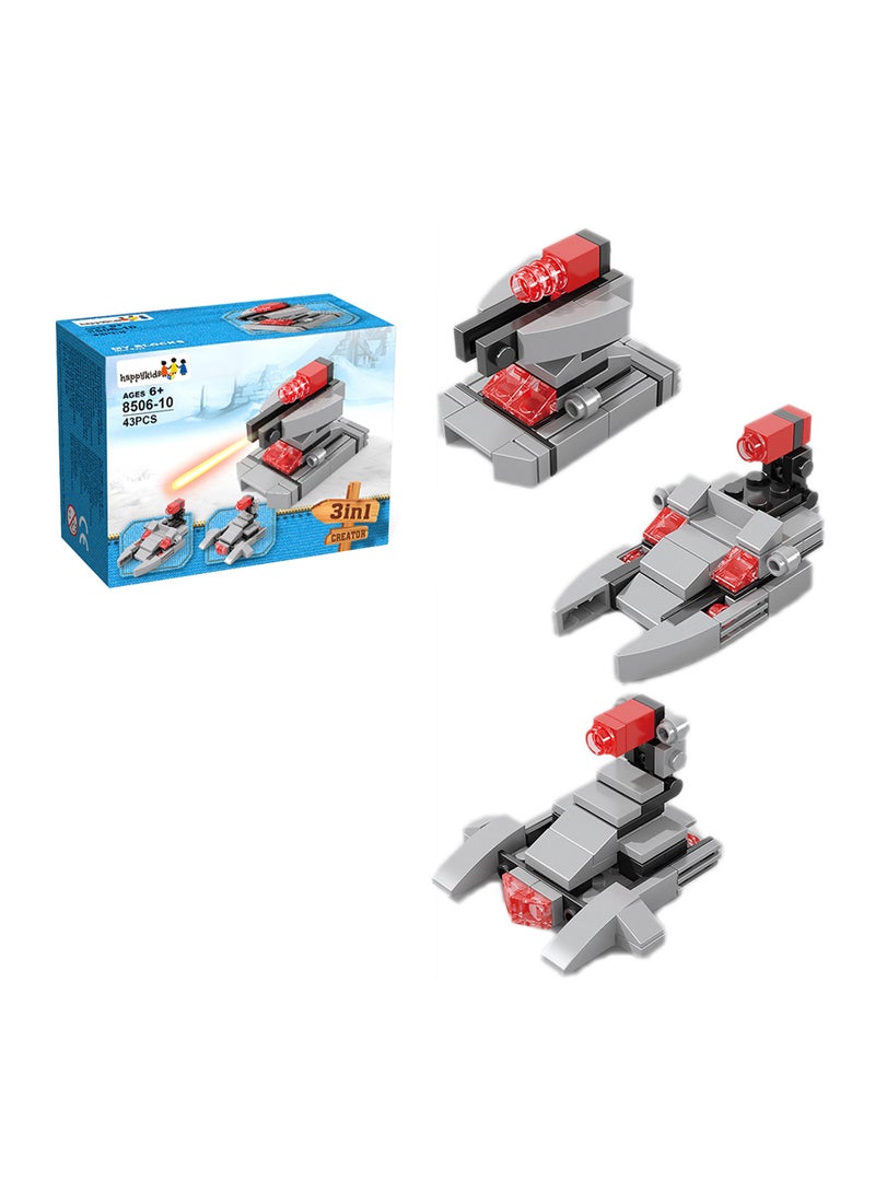 Happy Kids - 43-Piece Block Set - Image 1