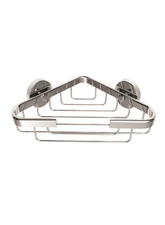 Claiber Soap Basket Corner Silver