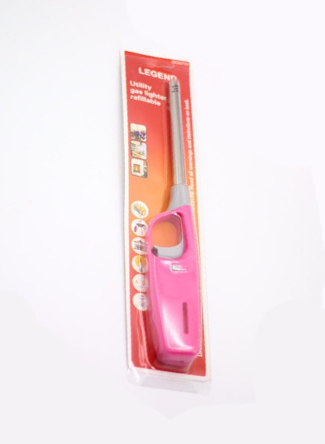 ليجند ولاعة فحم ولاعة تحمير الحلوويات تعمل على الغاز وتعاد تعبئتها وردي 26x3Ø³Ù†ØªÙŠÙ…ØªØ± - Image 3