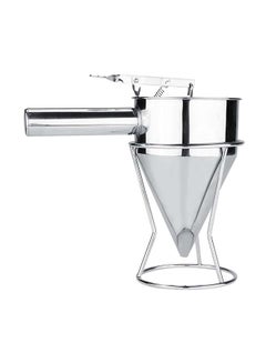 Home Time Stainless Steel Pancake Batter Dispenser Silver 21x13cm  - Image 1