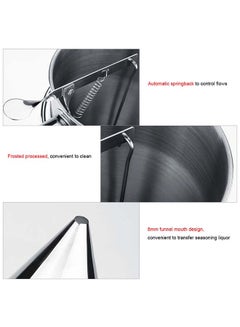 Home Time Stainless Steel Pancake Batter Dispenser Silver 21x13cm  - Image 3