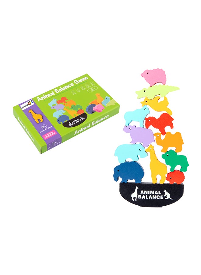 Happy Kids Wooden Animal Balance Blocks Game 48.50  x 4  x 13.50 .cm  - Image 2