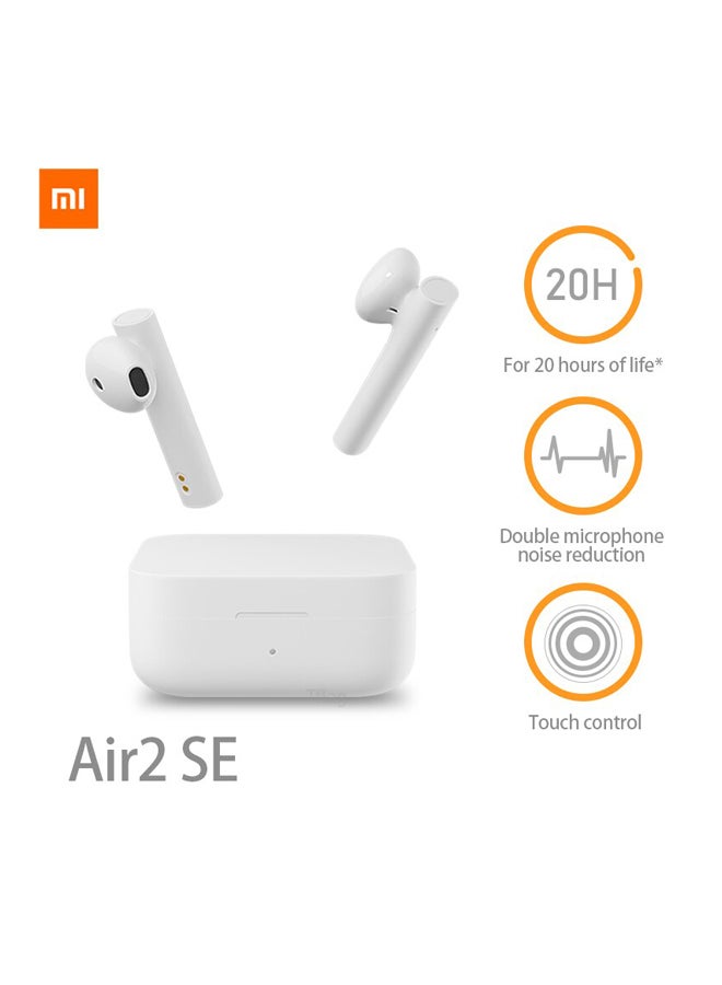 Xiaomi - Air2 SE In-Ear Wireless Headphones With Charging Case White - Image 1
