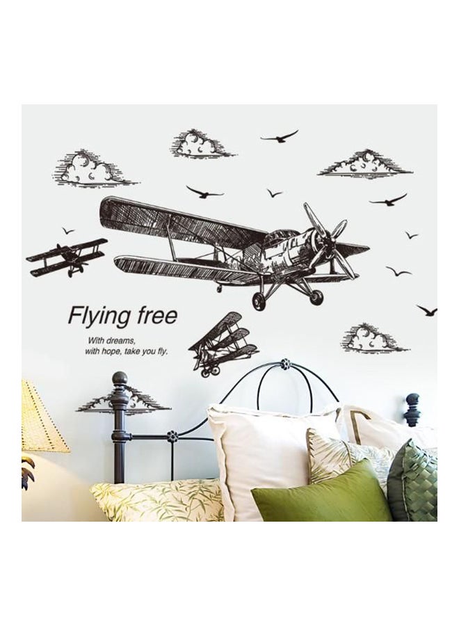 DIY Bedroom Decorating Wall Sticker Brown - Image 1