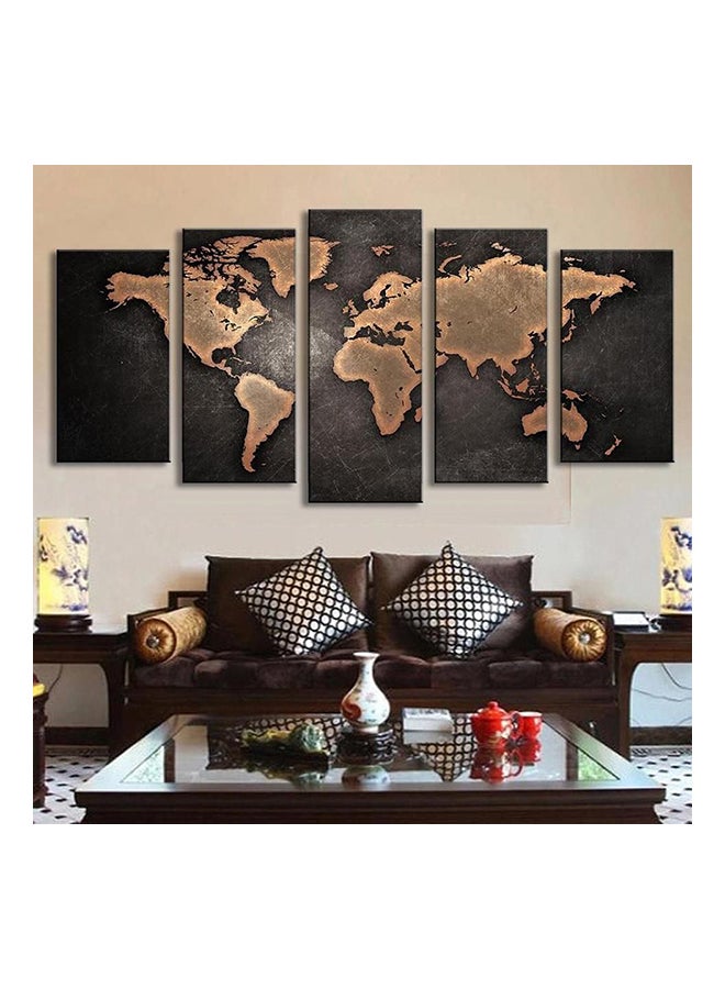 5-Piece Decorative Painting Set Multicolour - Image 1