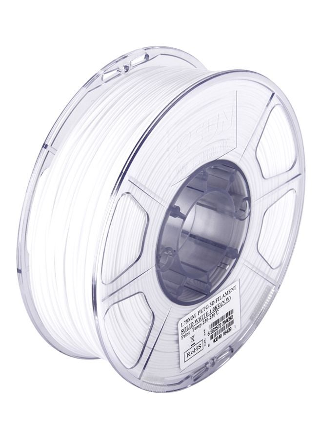 eSUN 3D Printer Filament White  - Image 1