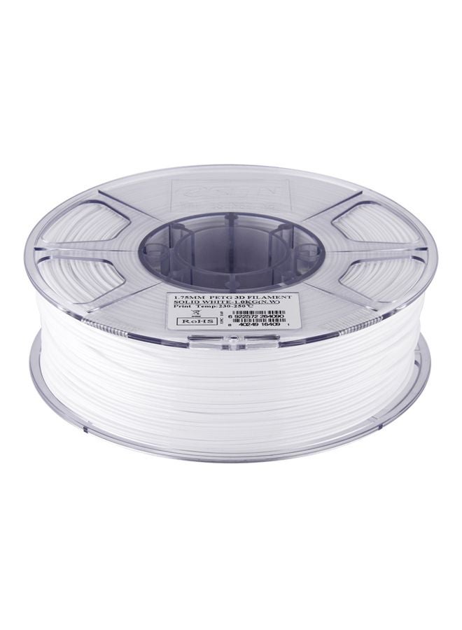 eSUN 3D Printer Filament White  - Image 3