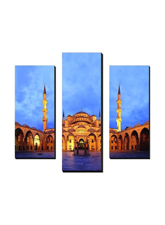 ماركة غير محددة مجموعة لوحات فنية عصرية من 3 قطع متعدد الألوان  - Image 1