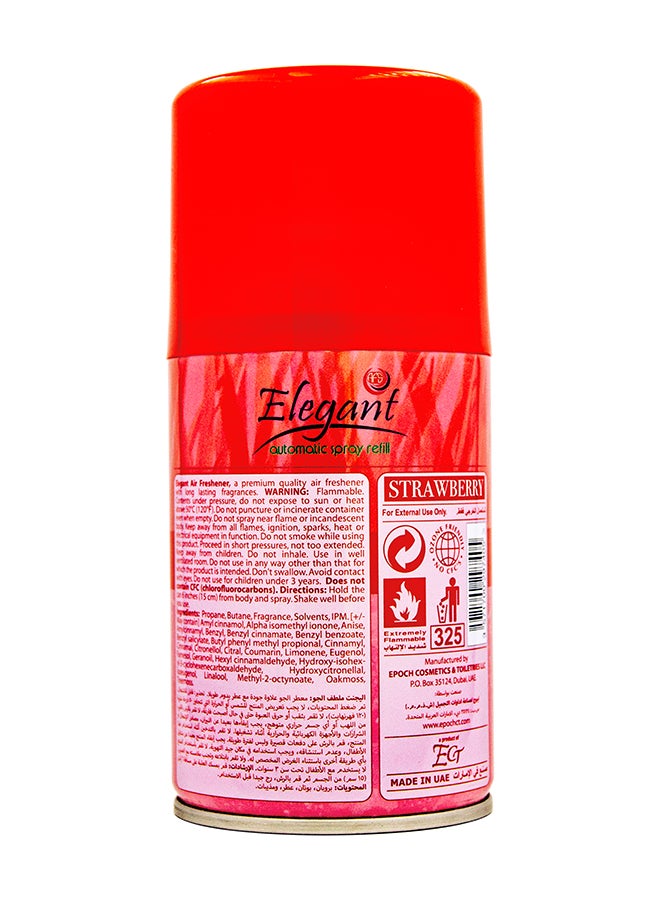 Elegant Strawberry Automatic Refill Spray Air Freshener 300ml - Image 2