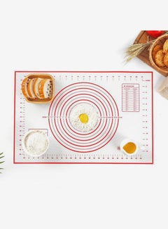 Silicone Baking Mat White/Red 60x40centimeter - v1598960235/N29187773A_4