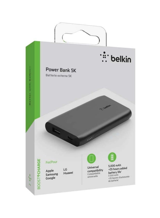 belkin Boostcharge USB-C Powerbank 12W For Fast Charge Smartphone Black - Image 2