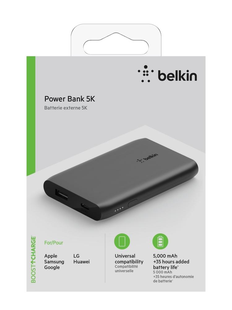 belkin Boostcharge USB-C Powerbank 12W For Fast Charge Smartphone Black - Image 3