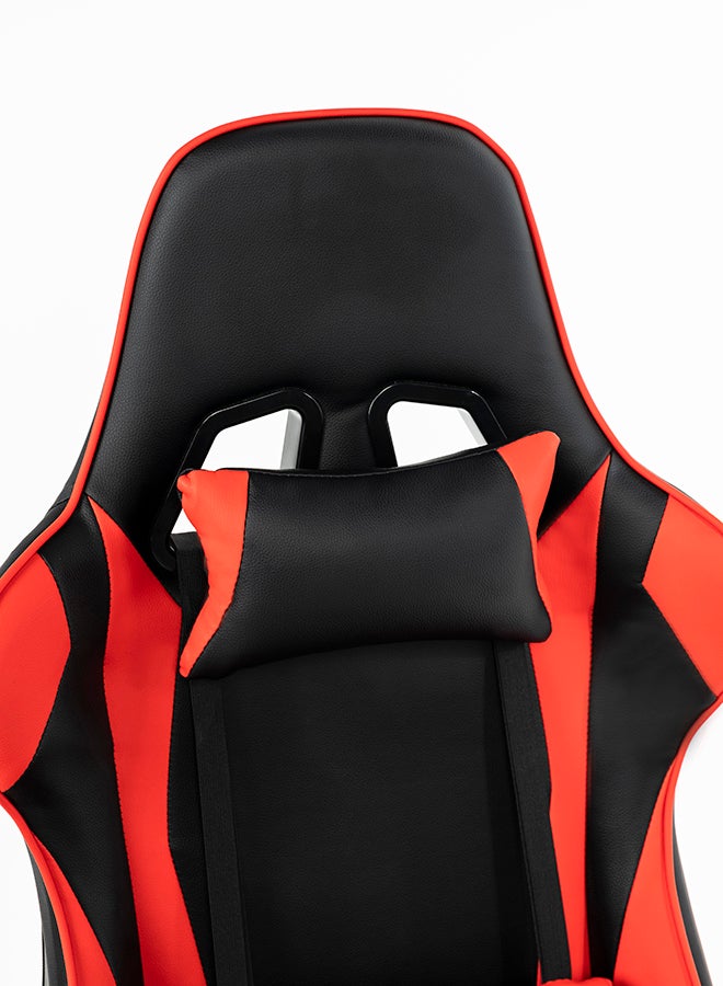 Blitzed Gaming Chair With Headrest And Lumbar Support Red/Black - Image 5