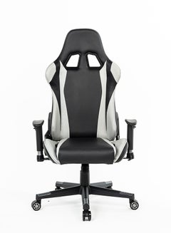 Blitzed Gaming Chair With Headrest And Lumbar Support Grey/Black  - Image 2
