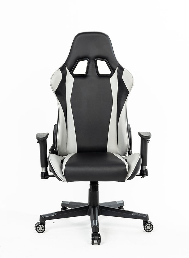 Blitzed - Gaming Chair With Headrest And Lumbar Support Grey/Black - Image 1