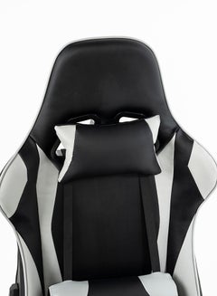 Blitzed Gaming Chair With Headrest And Lumbar Support Grey/Black  - Image 5