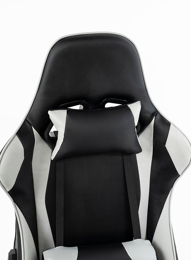 Blitzed - Gaming Chair With Headrest And Lumbar Support Grey/Black - Image 1