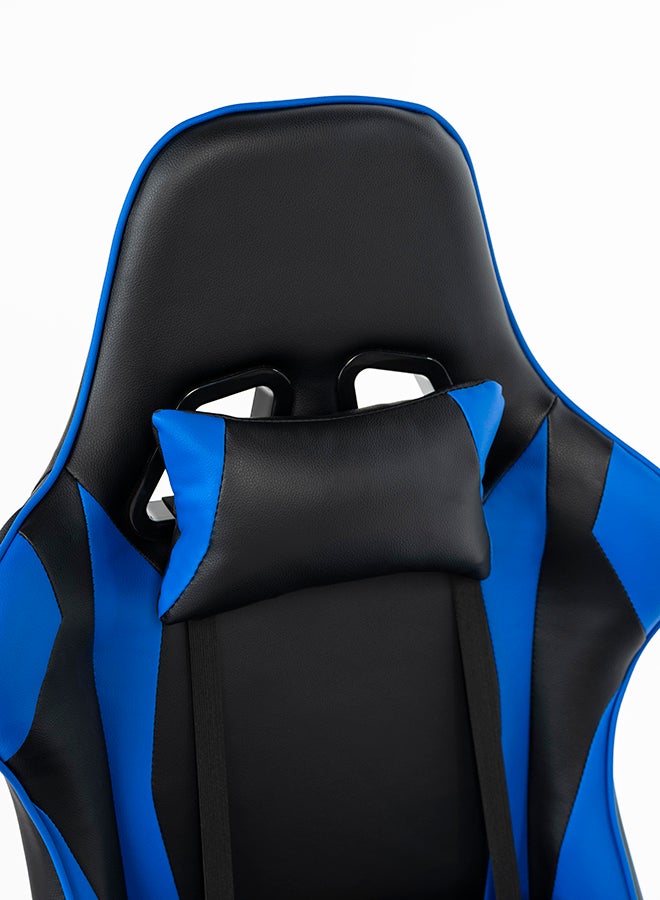 Blitzed Gaming Chair With Headrest And Lumbar Support Blue/Black - Image 5