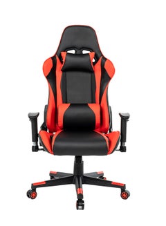 Blitzed Gaming Chair With Headrest And Lumbar Support Red/Black  - Image 1