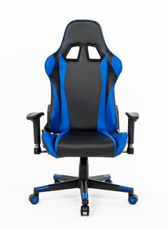Blitzed Gaming Chair With Headrest And Lumbar Support Blue/Black  - Image 2