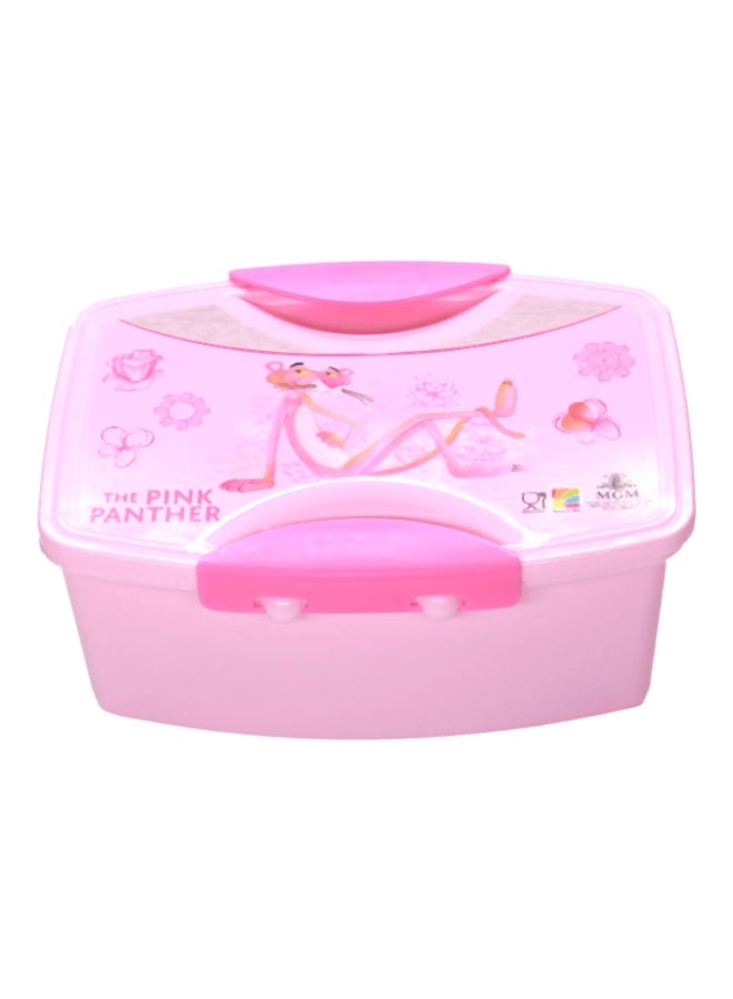 Pink Panther - Lunch Box With Fork And Spoon Set - Image 1