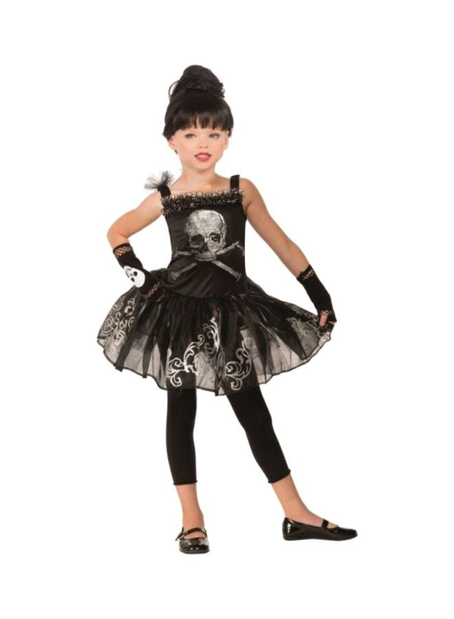 Skull Ballerina Deluxe Costume L