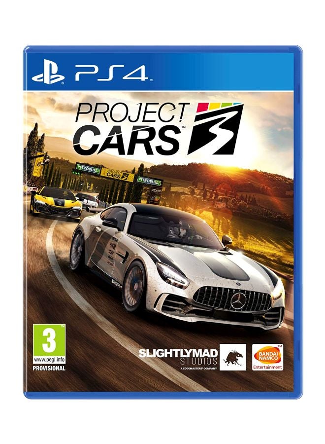 BANDAI NAMCO Entertainment - Project Cars 3 - (Intl Version) - racing - playstation_4_ps4 - Image 1