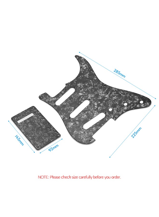 Generic 17-Piece Guitar Pickguard Set - Image 5