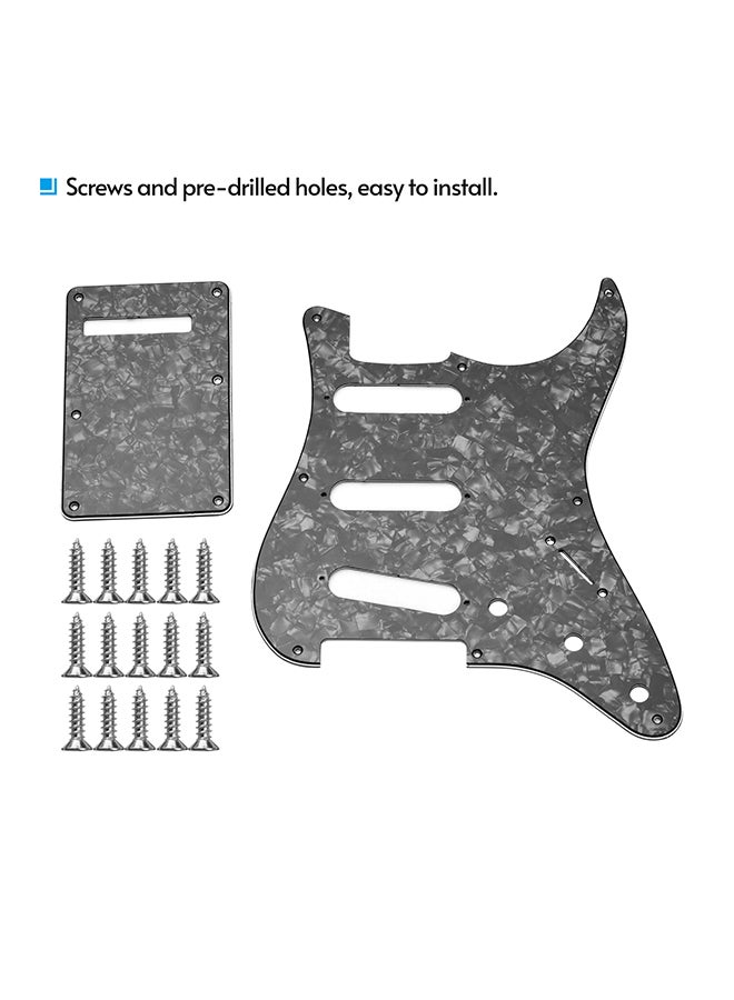 Generic 17-Piece Guitar Pickguard Set - Image 3