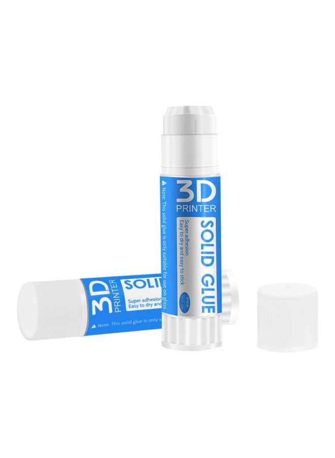 أيبيسي طقم أصابع غراء صلبة للطابعات ثلاثية الأبعاد، 3 قطع شفاف - Image 2