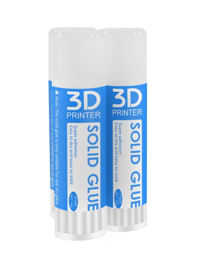 أيبيسي طقم أصابع غراء صلبة للطابعات ثلاثية الأبعاد، 3 قطع شفاف - Image 3