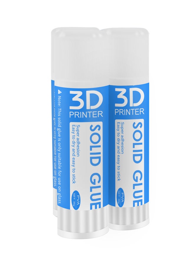 أيبيسي طقم أصابع غراء صلبة للطابعات ثلاثية الأبعاد، 3 قطع شفاف - Image 5