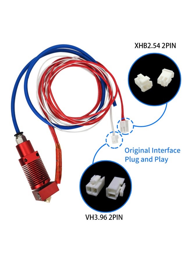 أيبيسي مجموعة طرف تسخين مُرَكّب مزود بباثق للطابعة أحمر / أزرق / أسود - Image 5