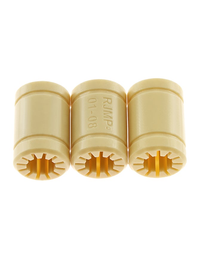 Aibecy 10-Piece Polymer Plastic Bearing For 3D Printer Yellow - Image 3