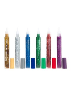 Deli Stick Up Classic Glitter Glue Multicolour  - Image 3
