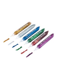 Deli Stick Up Classic Glitter Glue Multicolour  - Image 4