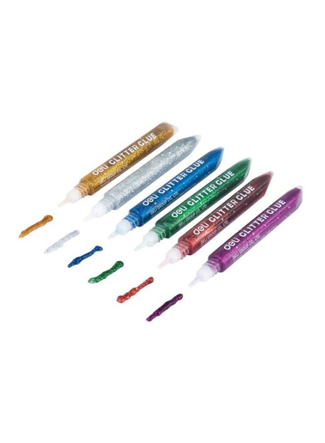 Deli - Stick Up Classic Glitter Glue Multicolour - Image 1