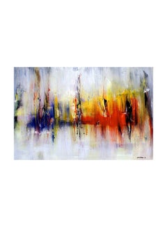 Attractive Canvas Fabric Print Tableau Multicolour 100x70cm