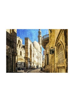 Attractive Canvas Fabric Print Tableau Multicolour 100x70cm