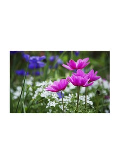 Attractive Canvas Fabric Print Tableau Multicolour 100x70cm