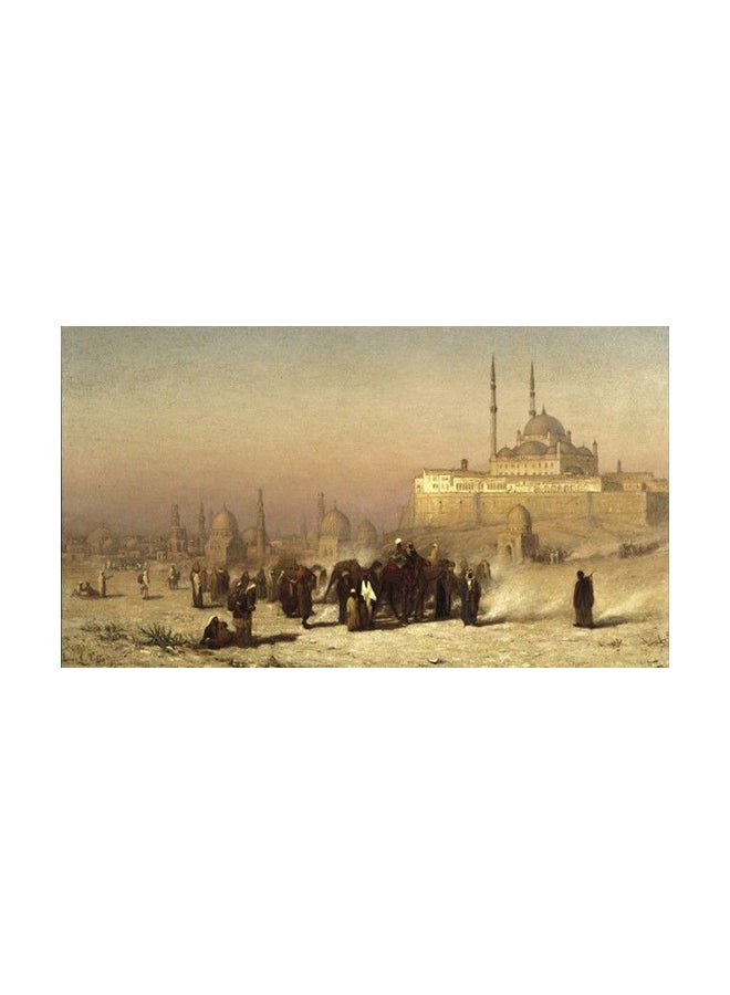 Generic - Attractive Canvas Fabric Print Tableau Multicolour 100x70cm - Image 1