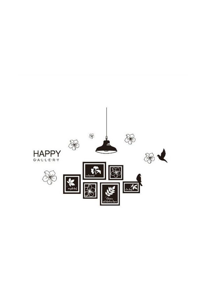 Photo Frame Landscape Decoration Wall Sticker Multicolour 90 x 60cm  - Image 1