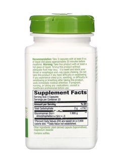 Nature's Way Glucomannan From Konjac Root 1995mg -100 Vegetarian Capsules  - Image 2