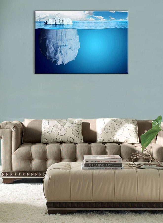 Landscape and Nature Canvas Painting Multicolour 45x30cm