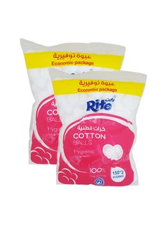 Rite Pack Of 2 Pure Cotton Balls 