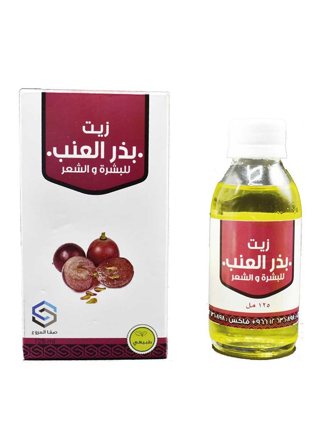 Natural Grape Seeds Oil 125ml 
