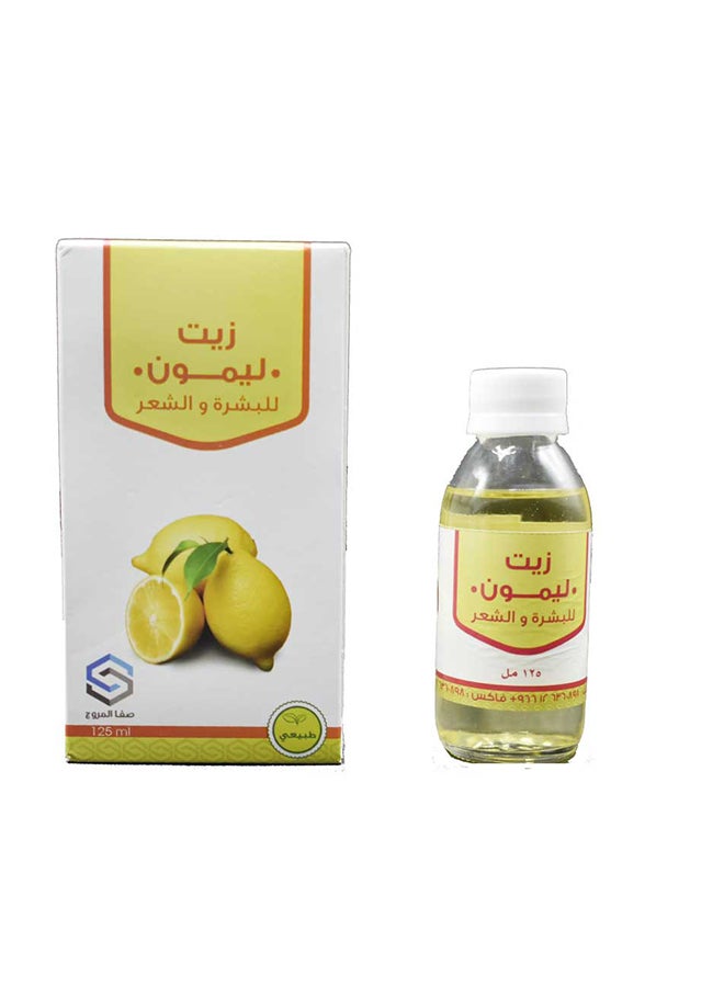 Natural Lemon Oil 125ml 