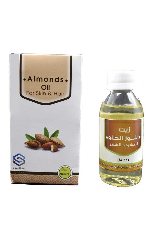 Natural Almonds Oil 125ml 