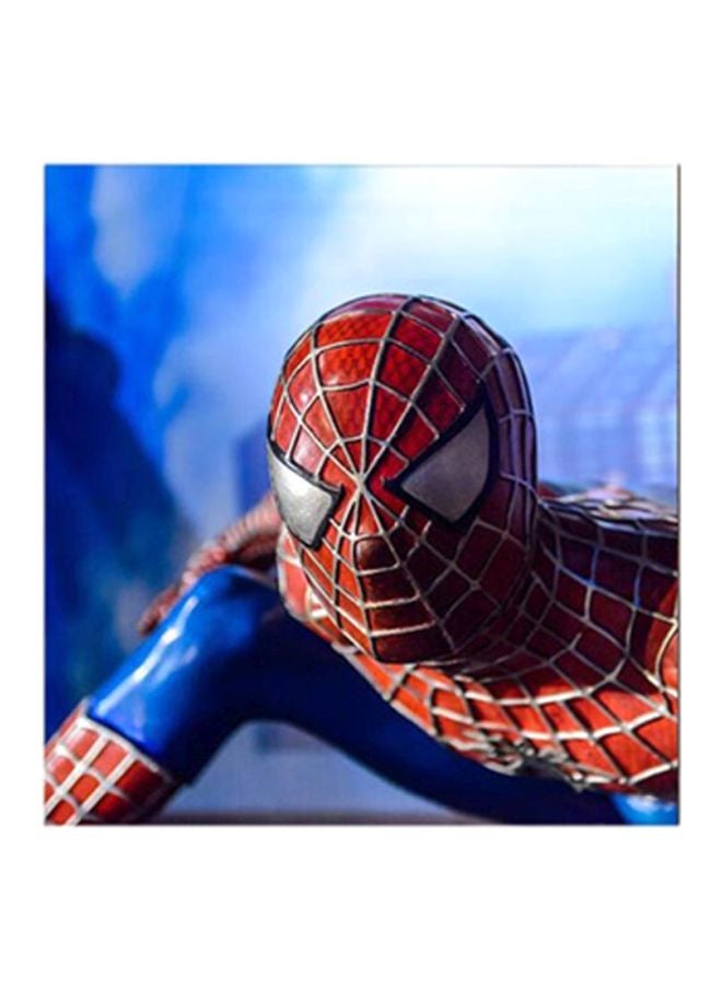 Spider Man MDF Wall Art Multicolour 30x0.5x30cm