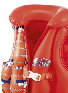 Bestway Swim Safe Deluxe Inflated Vest 26-32156 20 x 18inch  - Image 3